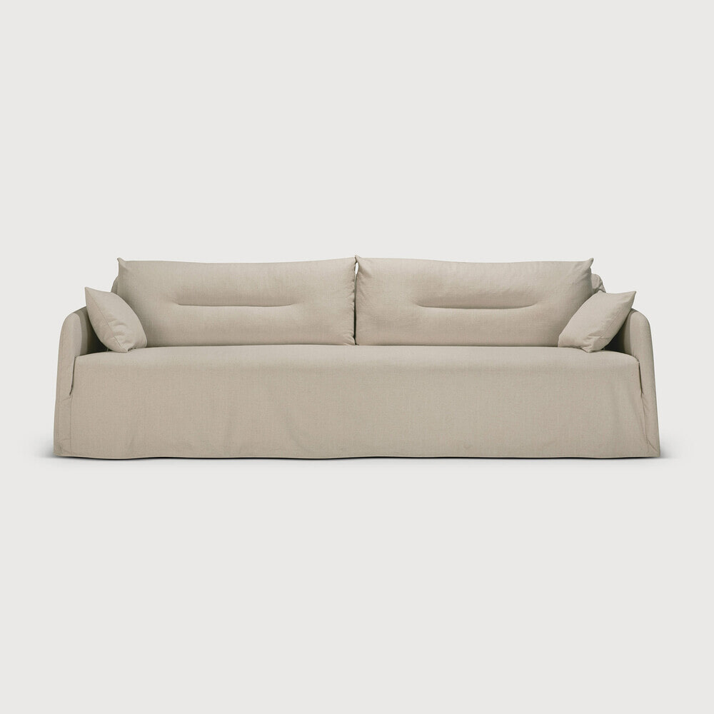 Ethnicraft 3-zits Bank 'Weave' Structuurstof