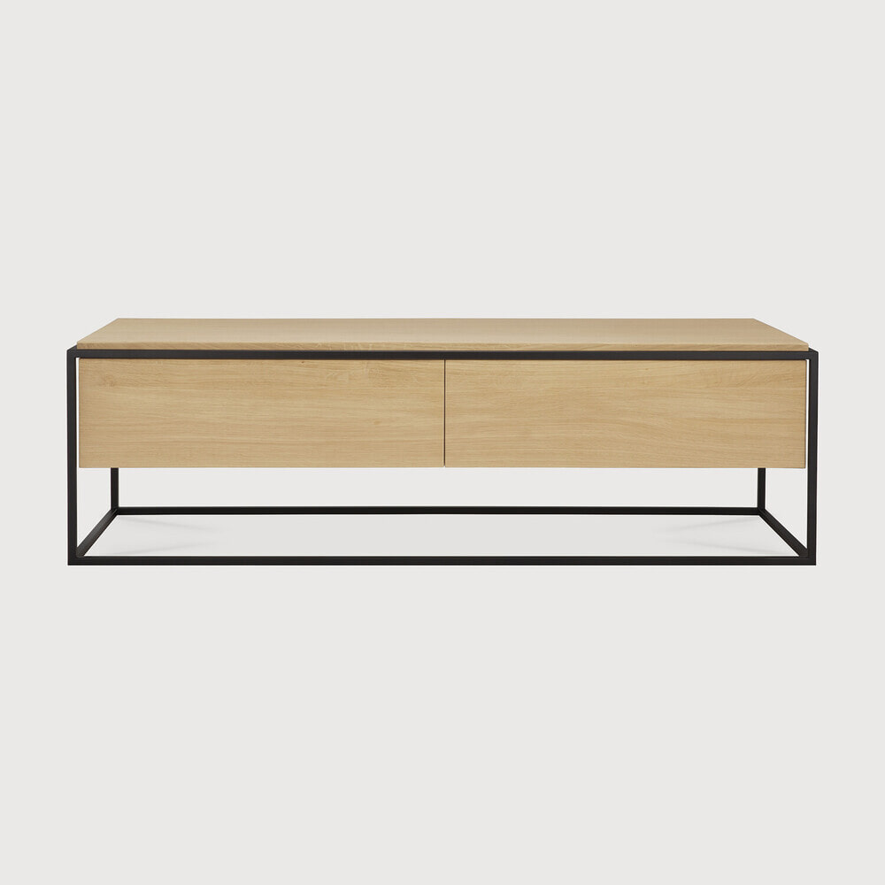 Ethnicraft TV-meubel Monolit Eikenhout, 140cm
