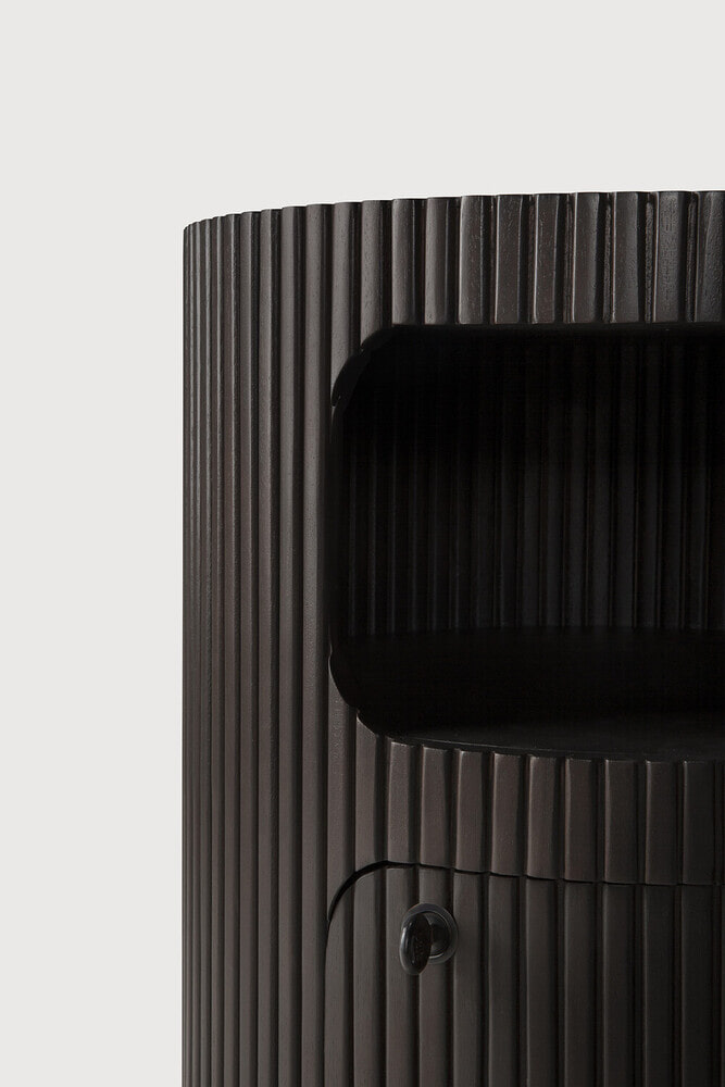 Ethnicraft Ladekast 'Boomerang' Gevernist Mahoniehout, Met 1 lade