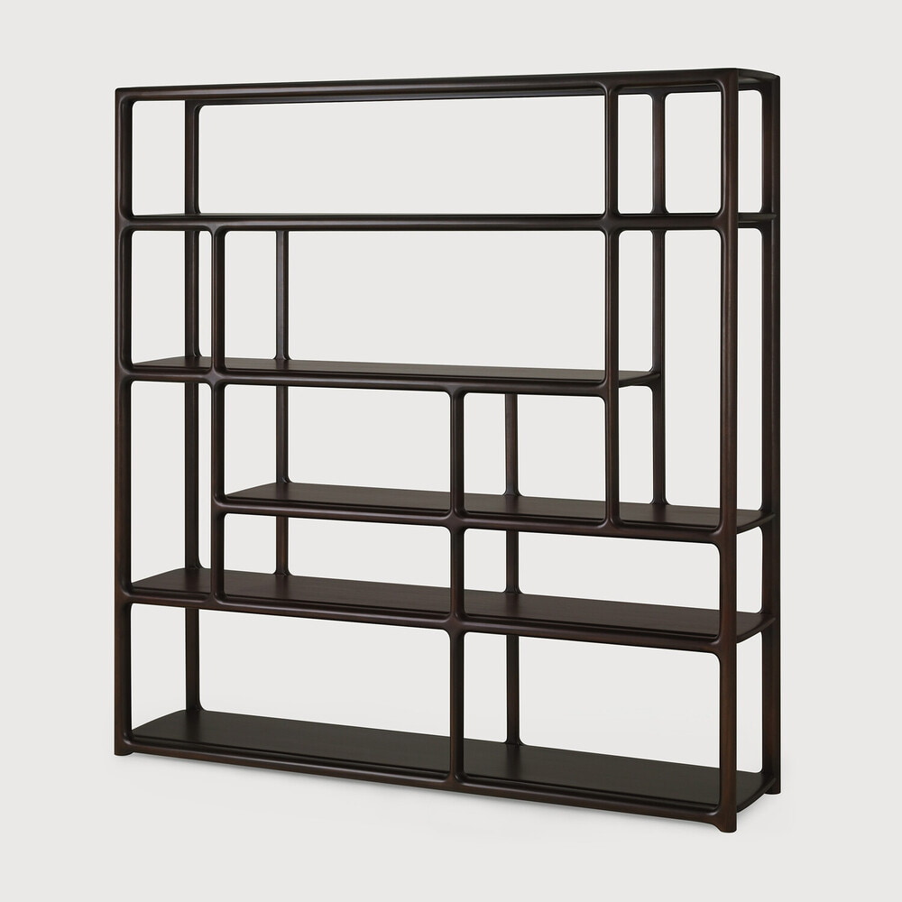 Ethnicraft Wandrek Eda Gevernist Mahoniehout, 188 x 181cm - Rose Brown