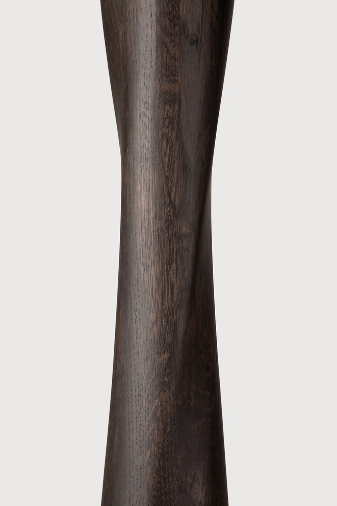 Ethnicraft Ronde Eettafel 'Torsion' Eikenhout, 127cm, kleur Bruin