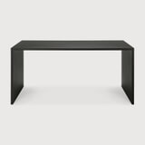 Ethnicraft Bureau 'U' Gevernist Eikenhout, 160 x 80cm, kleur Zwart