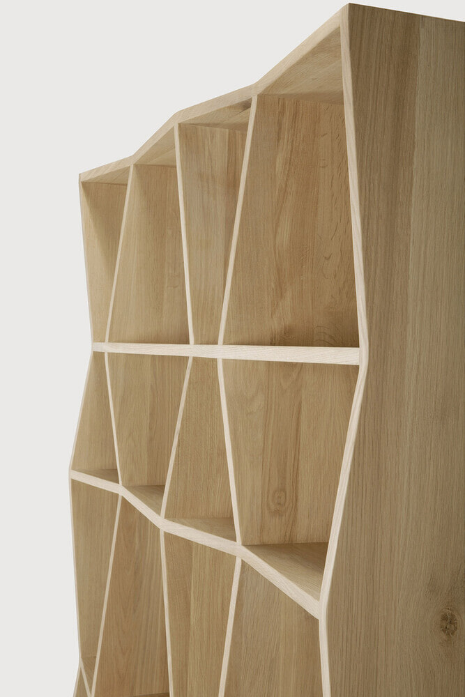 Ethnicraft Wandrek 'Z' Geolied Eikenhout, 207 x 125cm