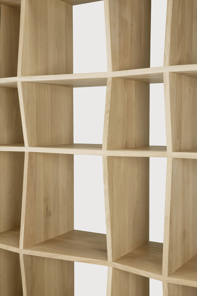 Ethnicraft Wandrek 'Z' Geolied Eikenhout, 207 x 125cm