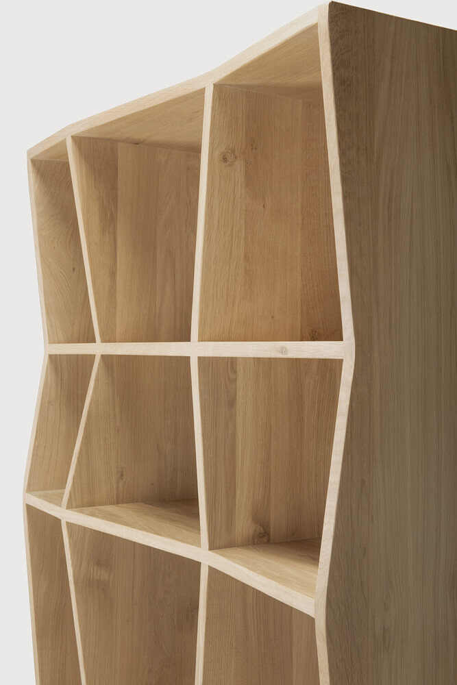 Ethnicraft Wandrek 'M' Geolied Eikenhout, 207 x 93cm