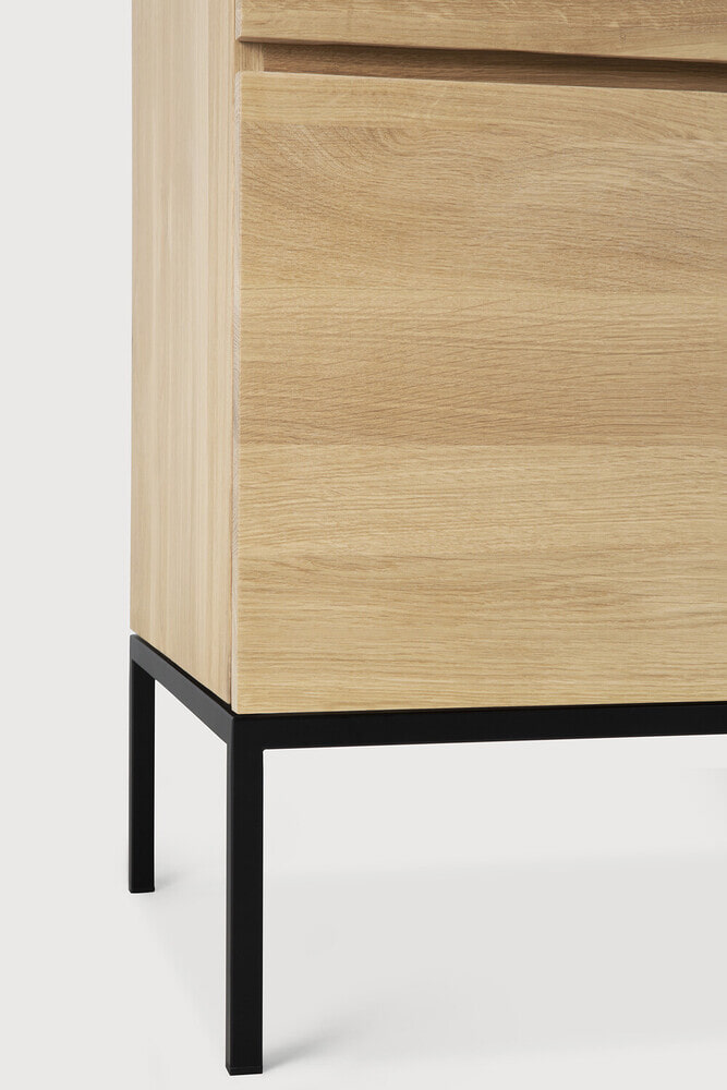 Ethnicraft Opbergkast 'Ligna' Geolied Eikenhout, 162 x 110cm