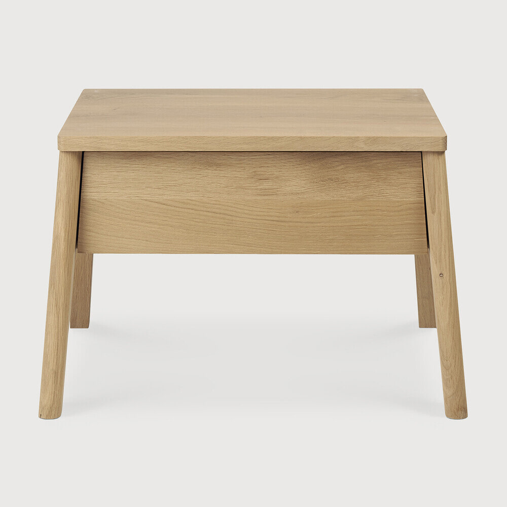 Ethnicraft Nachtkastje 'Air' Geolied Eikenhout, kleur Naturel