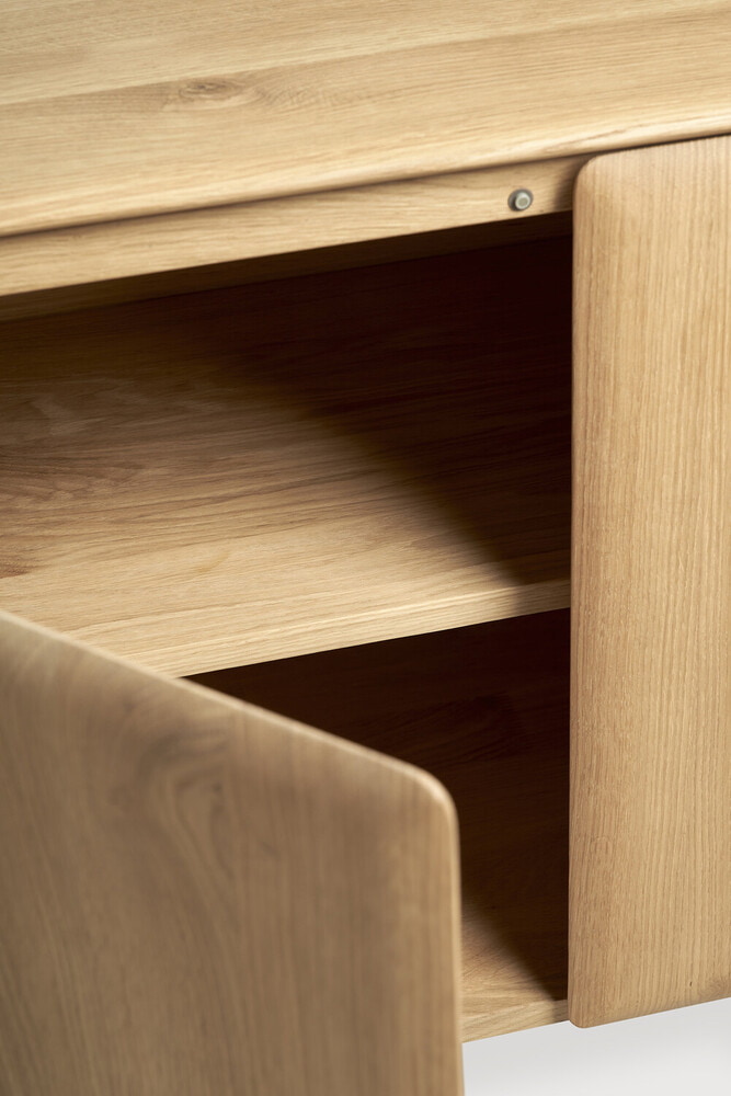 Ethnicraft Dressoir 'PI' Geolied Eikenhout, 174cm