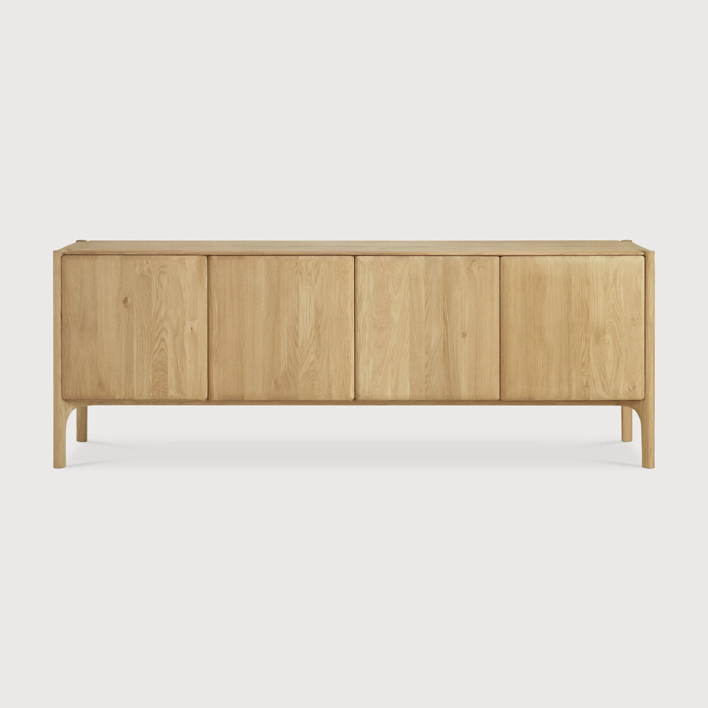 Ethnicraft Dressoir 'PI' Geolied Eikenhout, 230cm