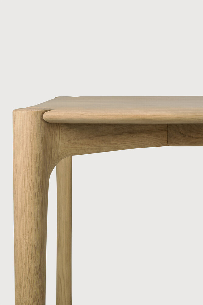 Ethnicraft Eettafel 'PI' Geolied Eikenhout, 240 x 100cm