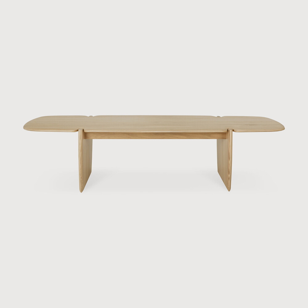Ethnicraft Salontafel 'PI' Eikenhout, 155 x 58cm, kleur Naturel