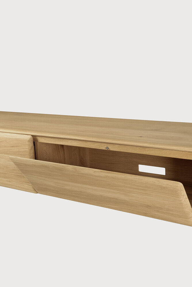Ethnicraft TV-meubel 'PI' Geolied Eikenhout, 164cm