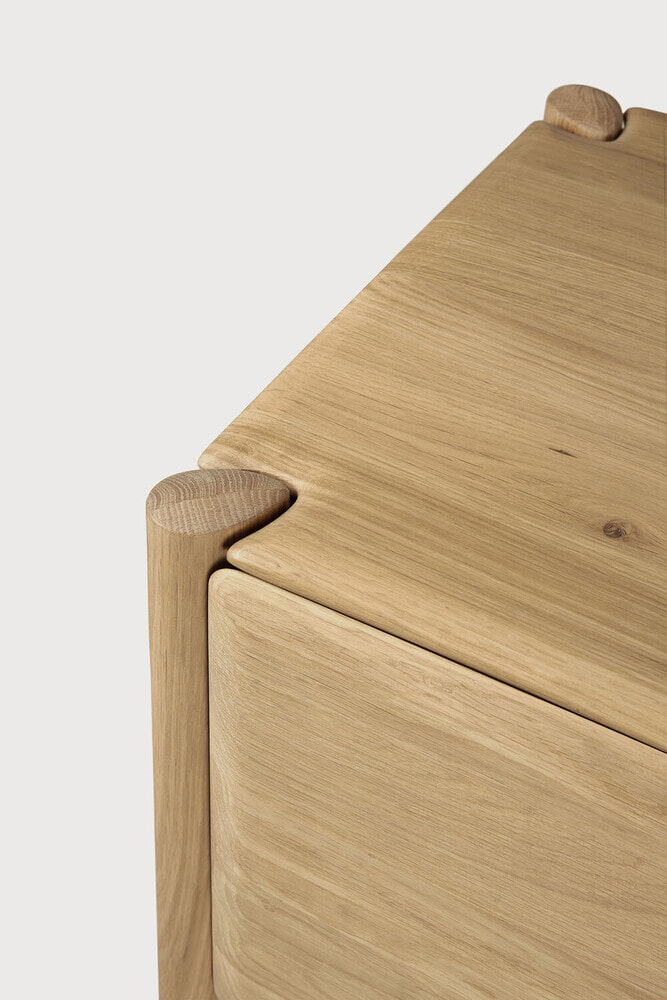 Ethnicraft TV-meubel 'PI' Geolied Eikenhout, 164cm