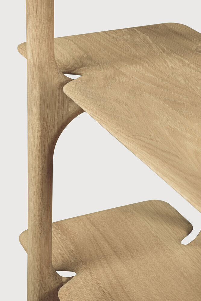 Ethnicraft Wandrek 'PI' Geolied Eikenhout, 187 x 110cm, kleur Naturel