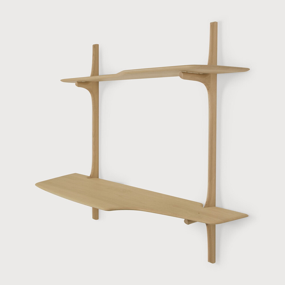 Ethnicraft Zwevend Bureau PI Eiken, 140 x 48cm - Naturel