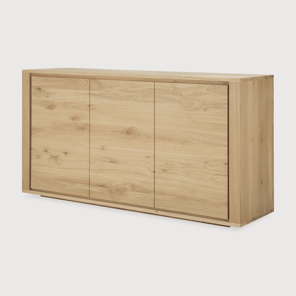 Ethnicraft Dressoir 'Shadow' Geolied Eikenhout, 156cm