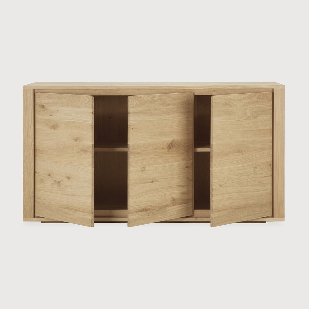 Ethnicraft Dressoir 'Shadow' Geolied Eikenhout, 156cm
