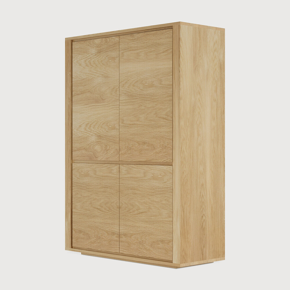 Ethnicraft Opbergkast 'Shadow' Geolied Eikenhout, 160 x 115cm
