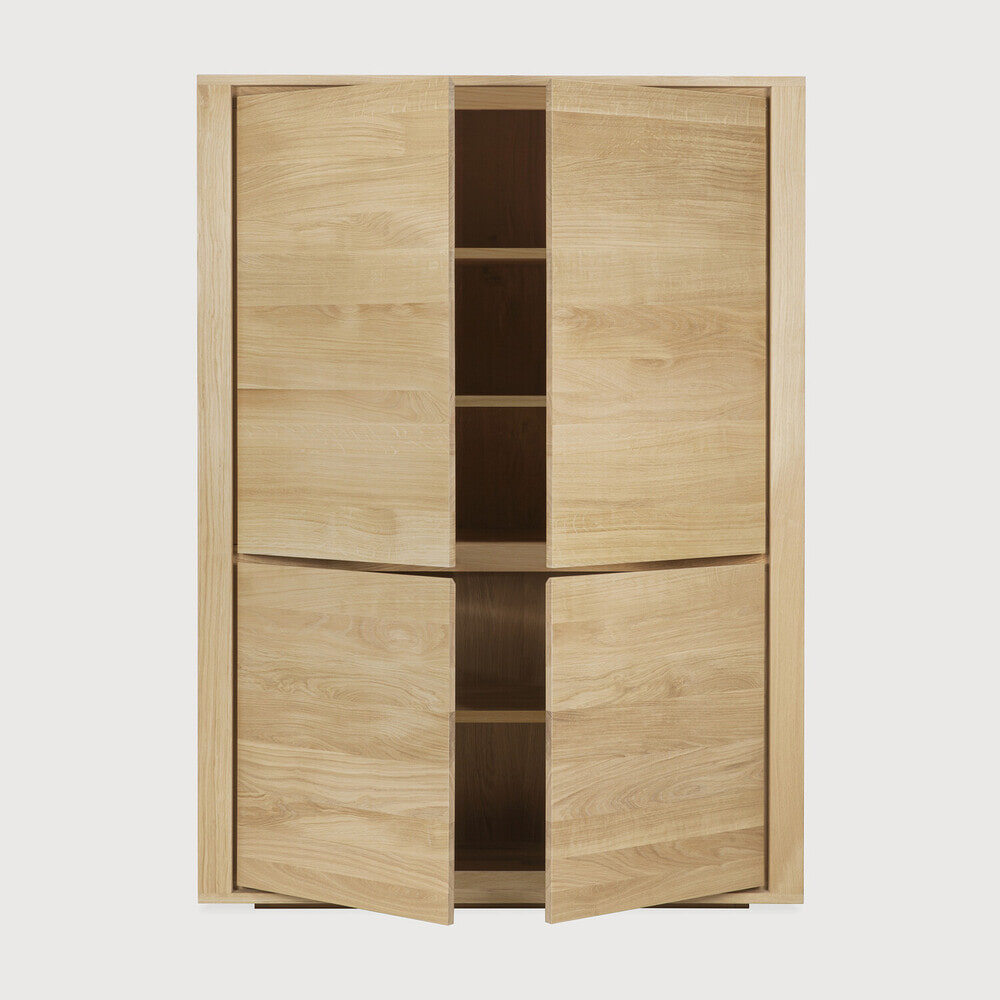 Ethnicraft Opbergkast 'Shadow' Geolied Eikenhout, 160 x 115cm