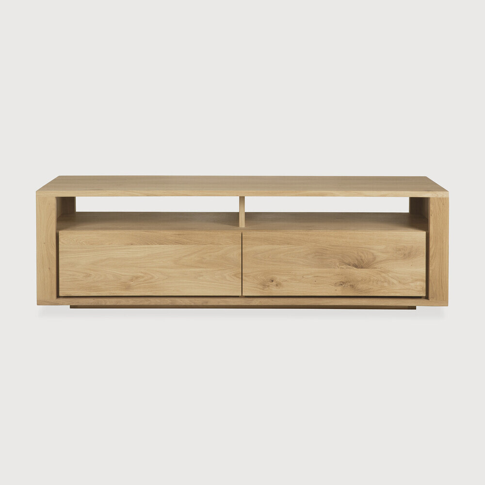 Ethnicraft TV-meubel 'Shadow' Geolied Eikenhout, 140cm