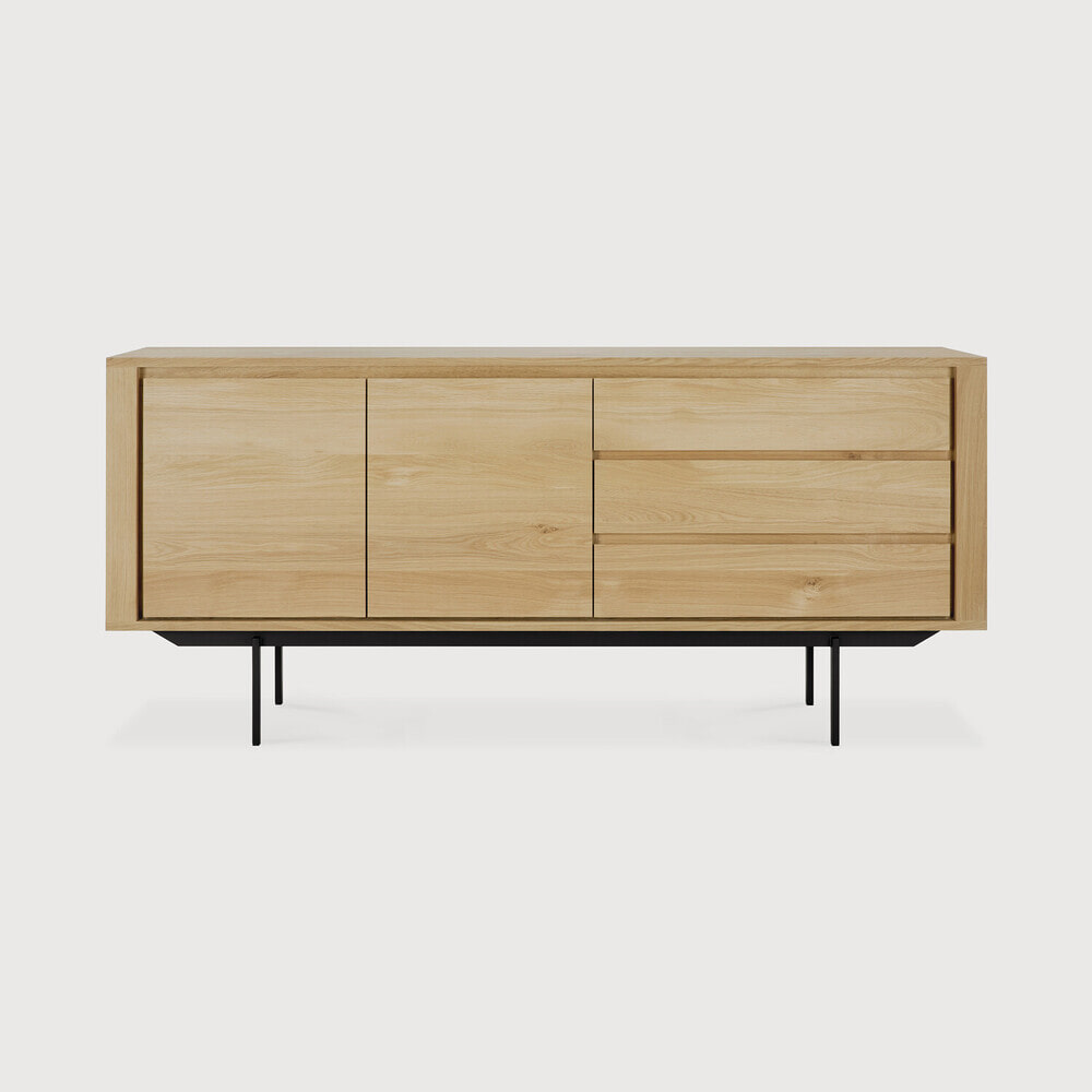 Ethnicraft Dressoir 'Shadow' Geolied Eikenhout, 180cm