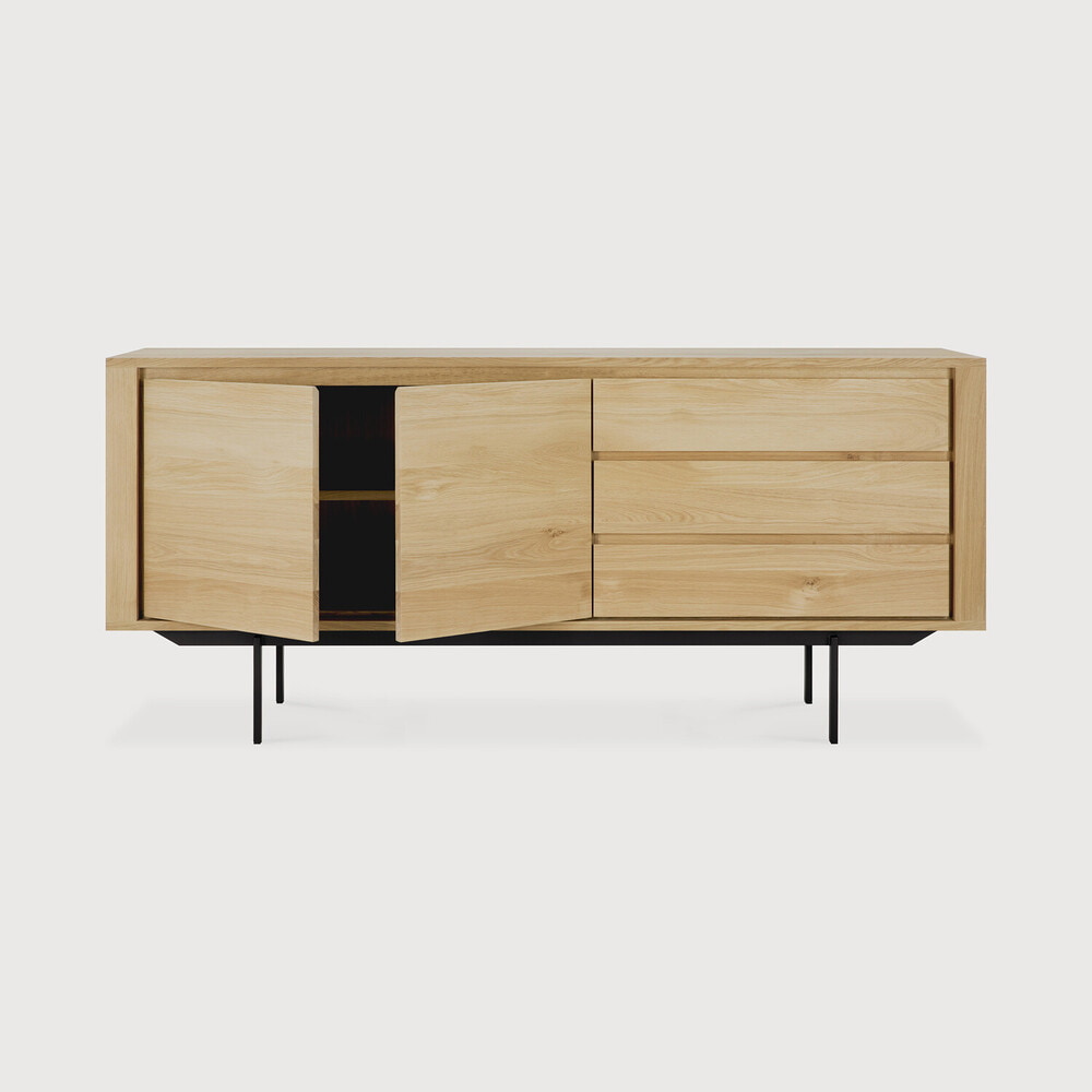 Ethnicraft Dressoir 'Shadow' Geolied Eikenhout, 180cm