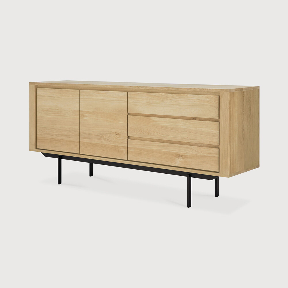 Ethnicraft Dressoir 'Shadow' Geolied Eikenhout, 180cm