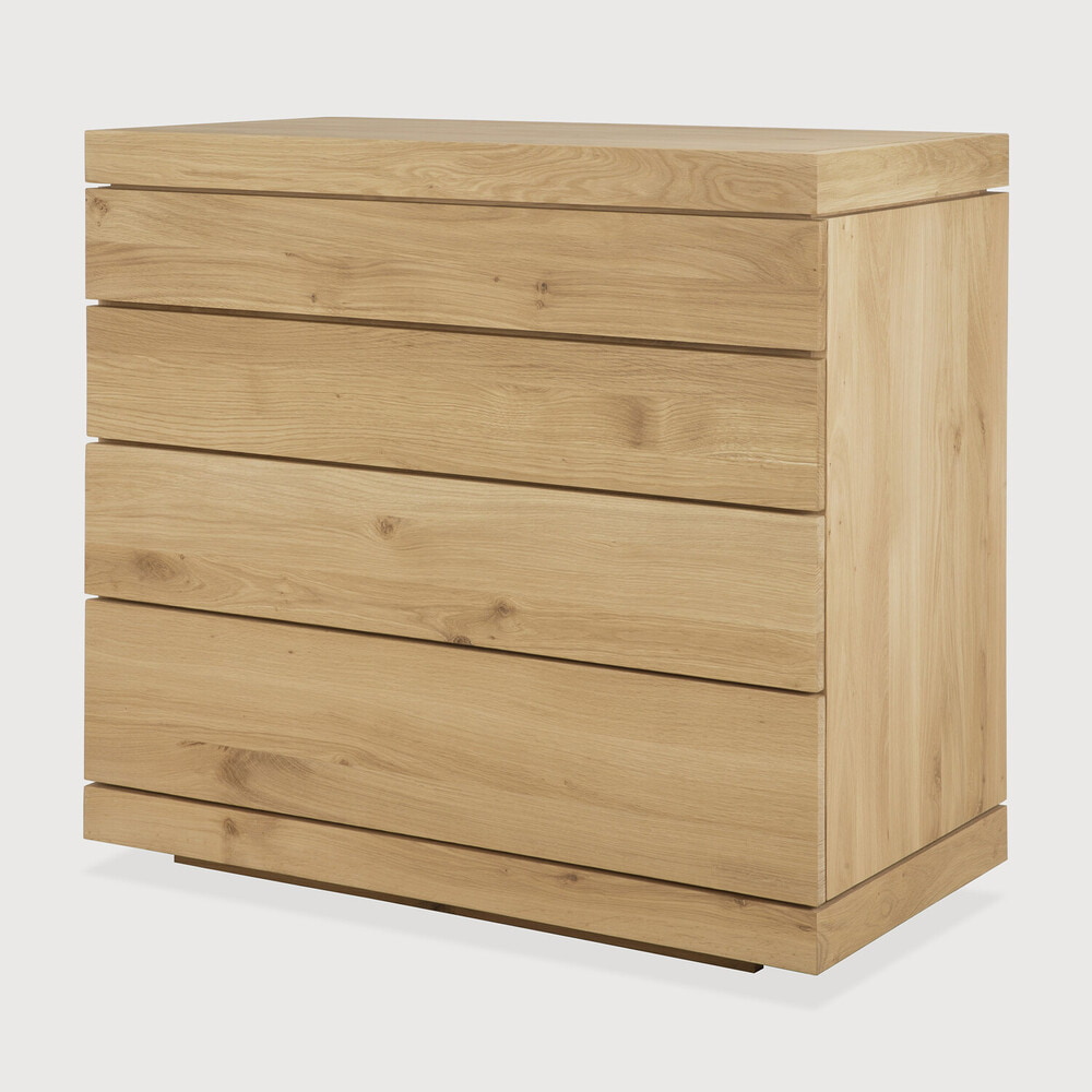 Ethnicraft Ladekast 'Burger' Geolied Eikenhout, 100cm