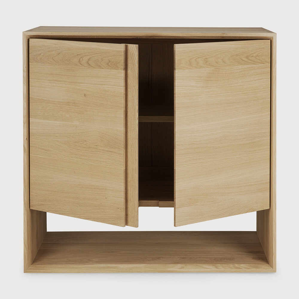 Ethnicraft Dressoir 'Nordic' Geolied Eikenhout, 80cm