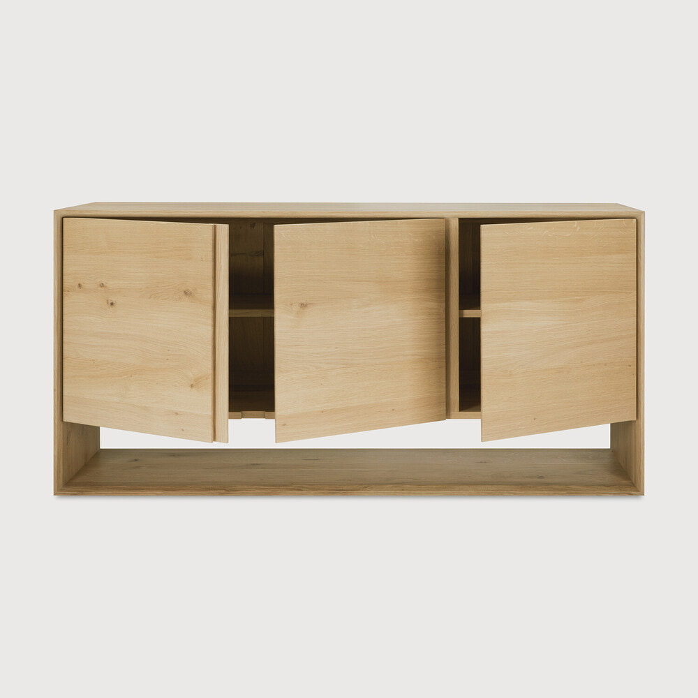 Ethnicraft Dressoir 'Nordic' Geolied Eikenhout, 158cm