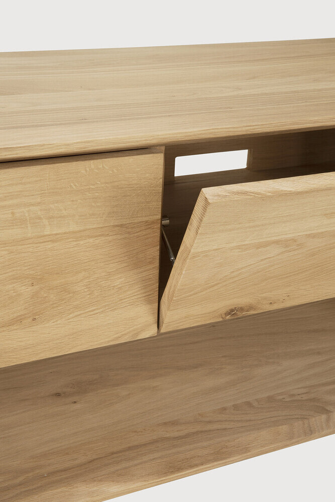 Ethnicraft TV-meubel 'Nordic' Geolied Eikenhout, 180cm