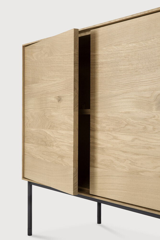 Ethnicraft Dressoir 'Whitebird' Gevernist Eikenhout, 150cm, kleur Naturel