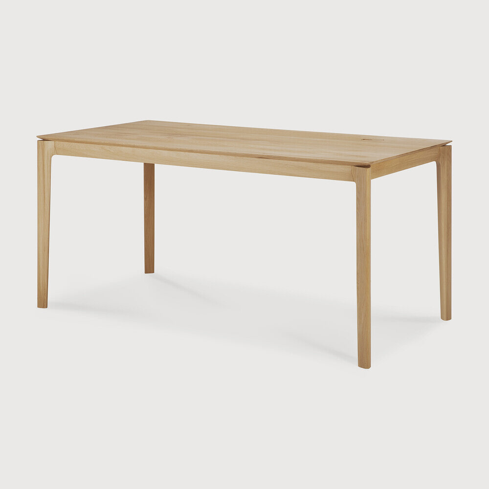 Ethnicraft Bureau 'Bok' Gevernist Eikenhout, 160 x 80cm