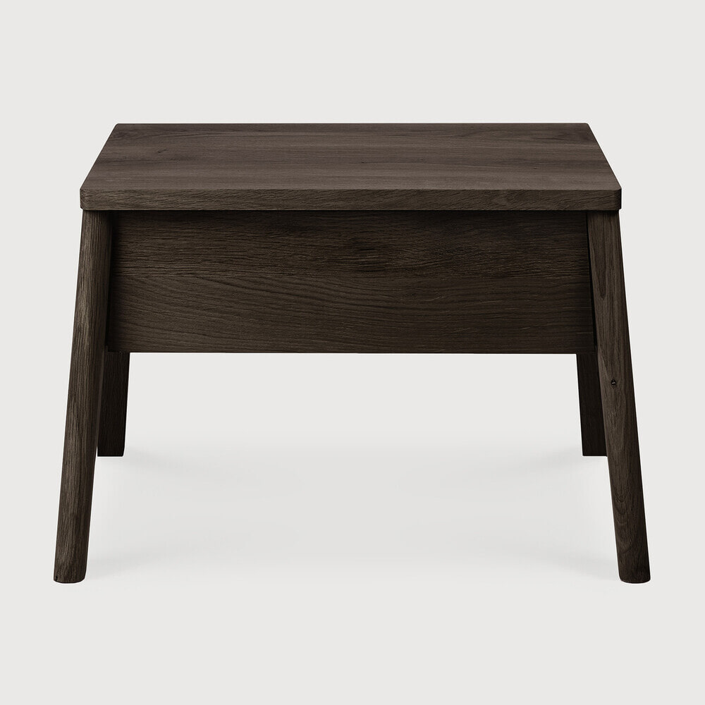 Ethnicraft Nachtkastje 'Air' Gevernist Eikenhout, kleur Bruin
