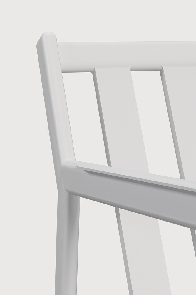 Ethnicraft Outdoor Fauteuil 'Jack' Aluminium, kleur Wit