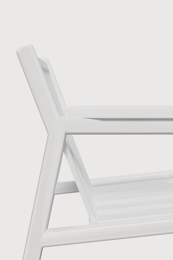 Ethnicraft Outdoor Fauteuil 'Jack' Aluminium, kleur Wit