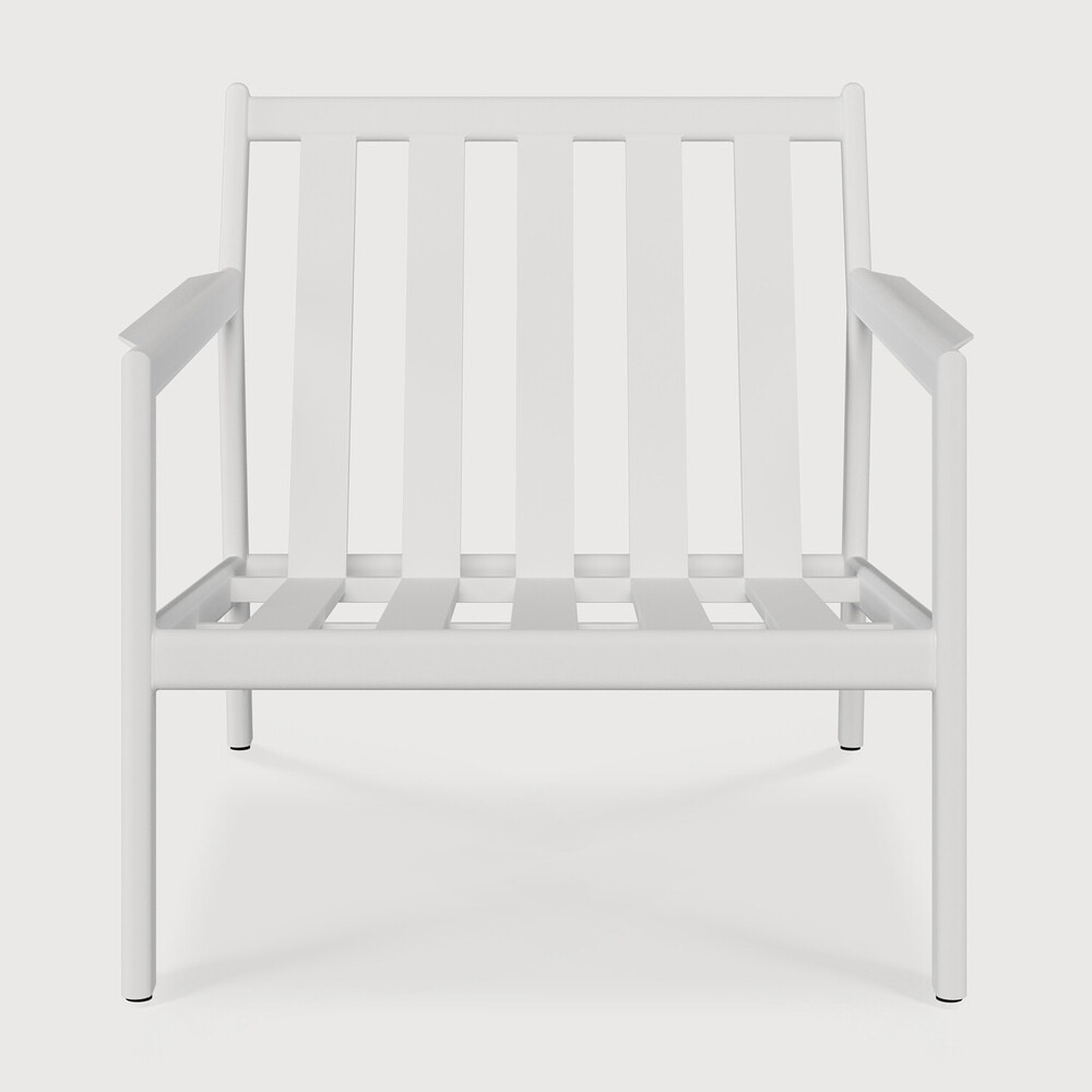 Ethnicraft Outdoor Fauteuil 'Jack' Aluminium, kleur Wit