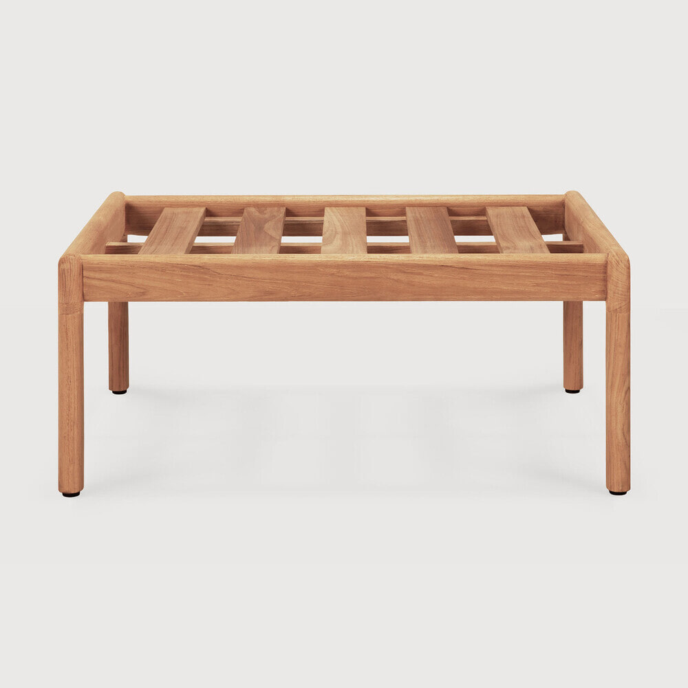 Ethnicraft Hocker 'Jack' Teakhout, kleur Naturel