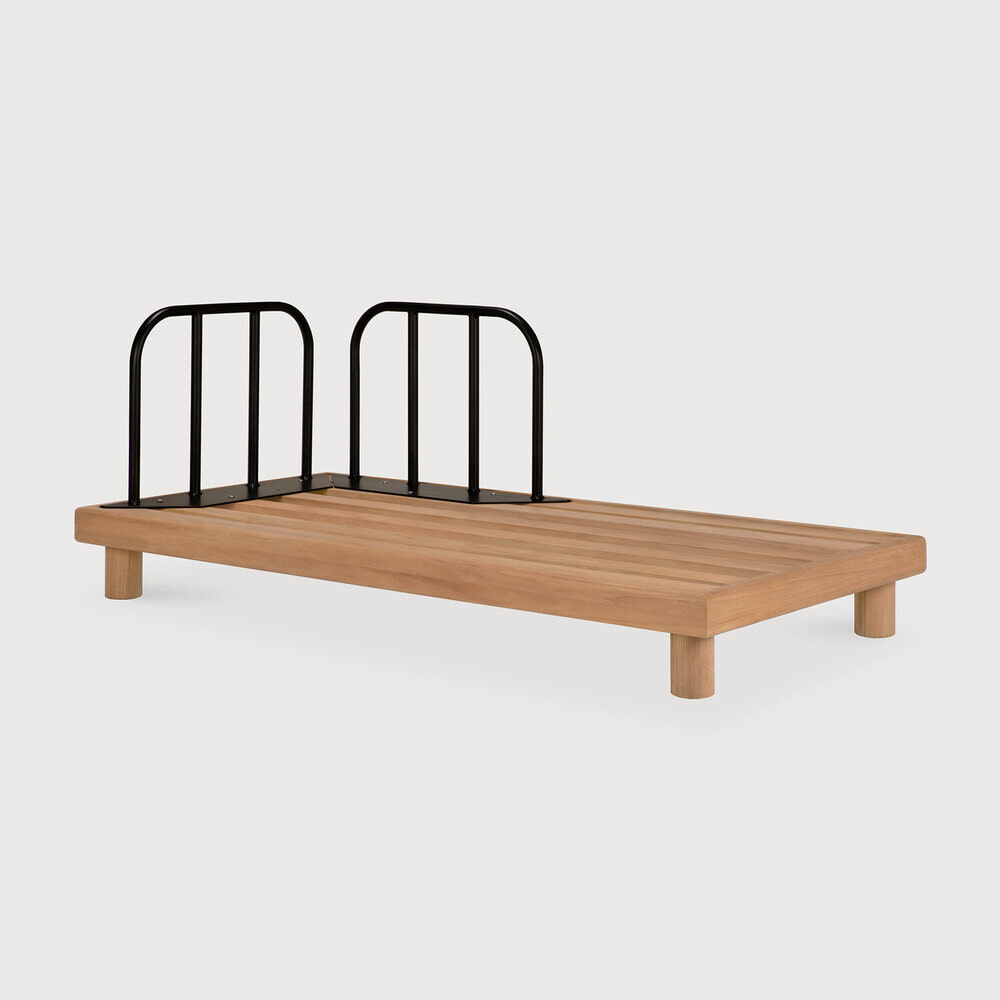 Ethnicraft Modulaire Loungebank 'Monocle' Lounge met Arm, Teakhout