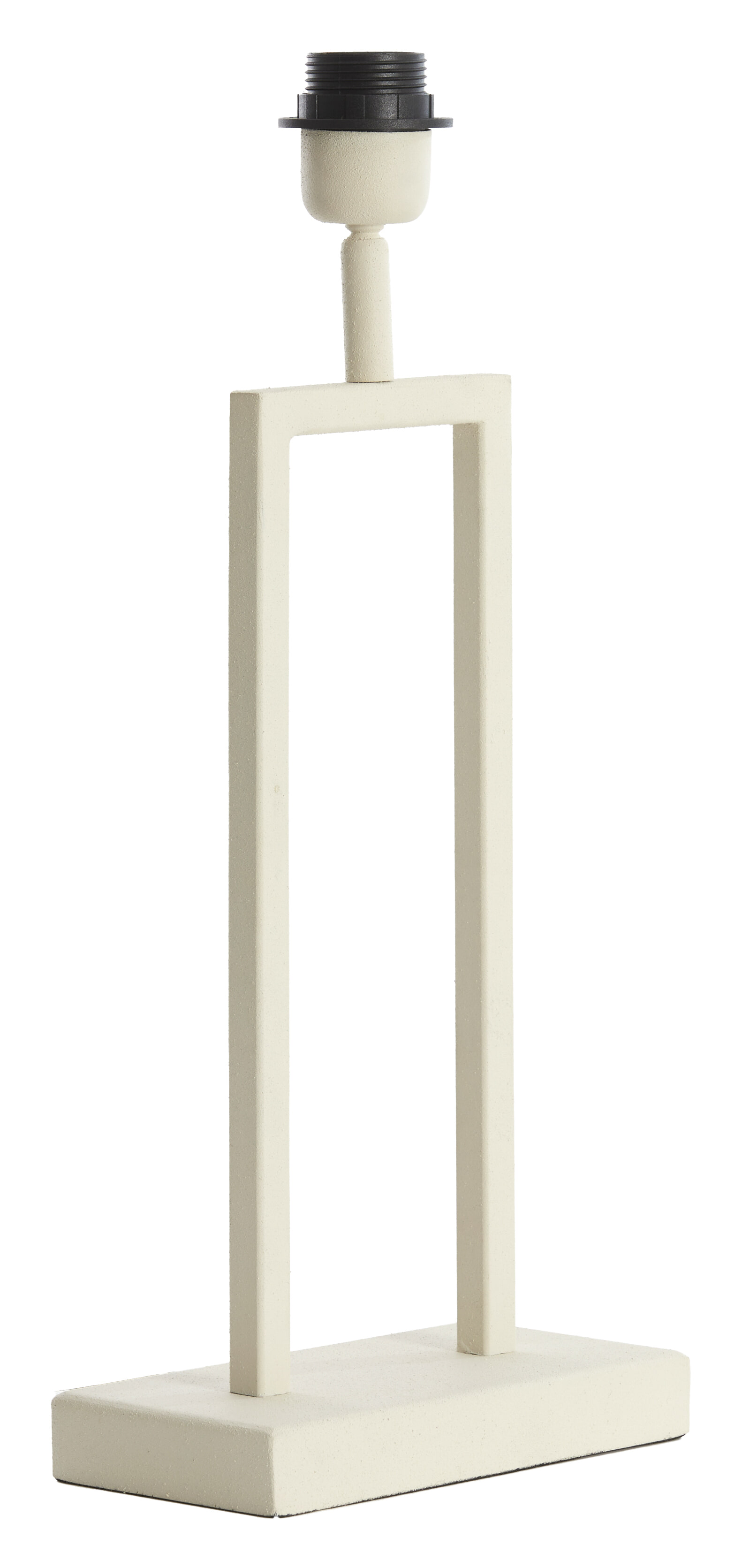 Light & Living Tafellamp 'Shiva' 41cm, kleur Crème (excl. kap)
