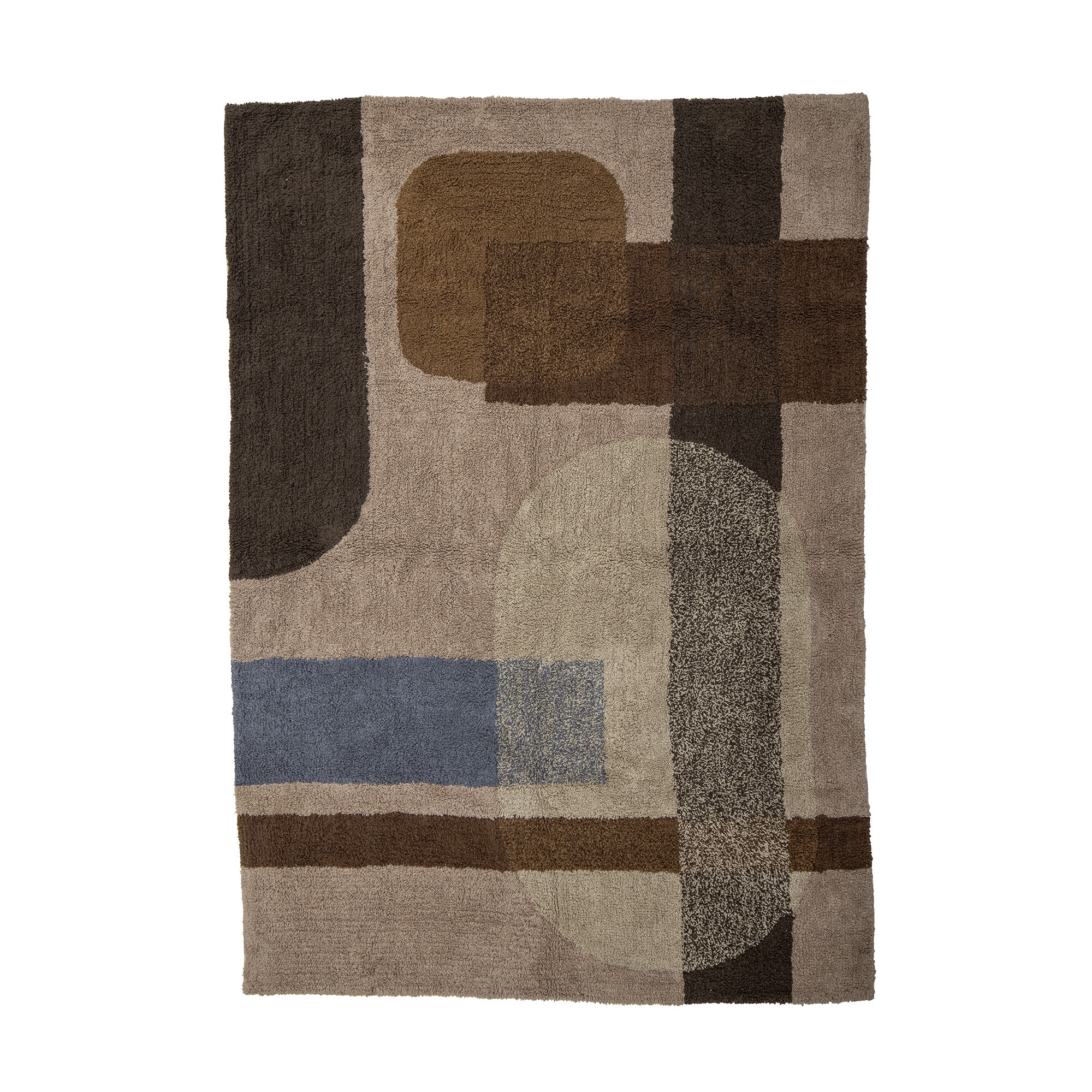 Bloomingville Vloerkleed Zofia 140 x 200cm - Bruin