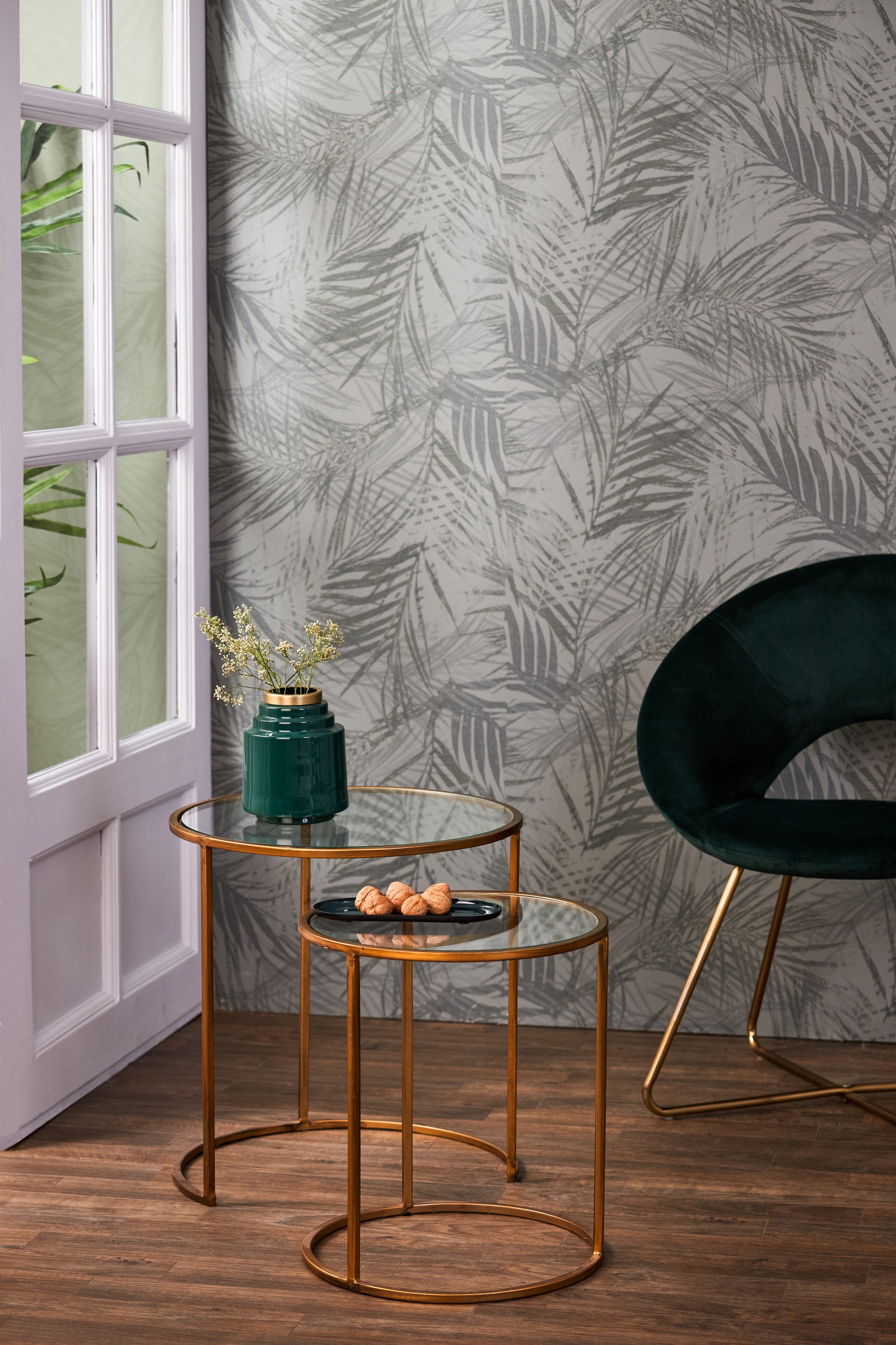 Light & Living Bijzettafel 'Duarte' Set van 2 stuks, kleur Goud