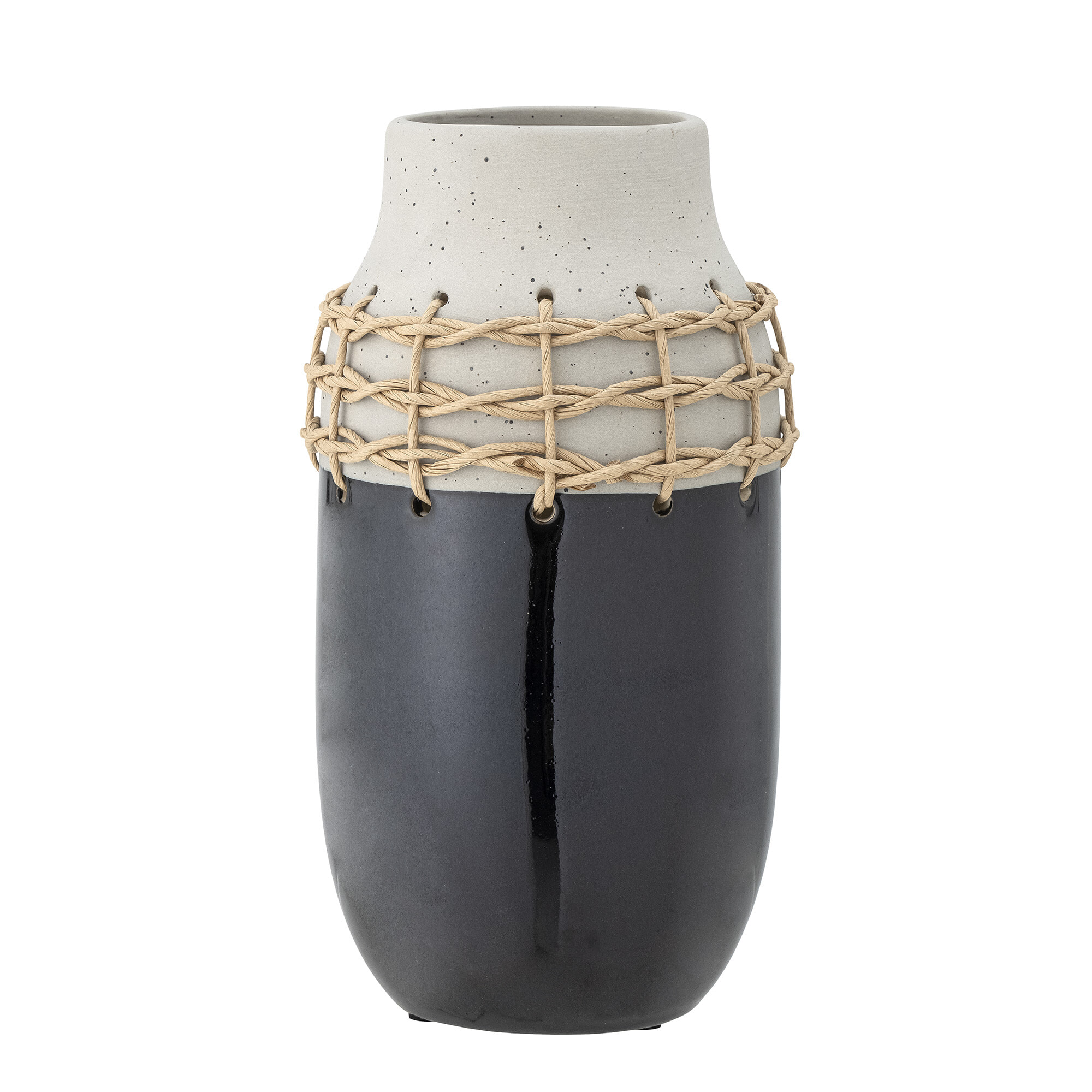 Bloomingville Vaas Janie 32cm hoog - Zwart