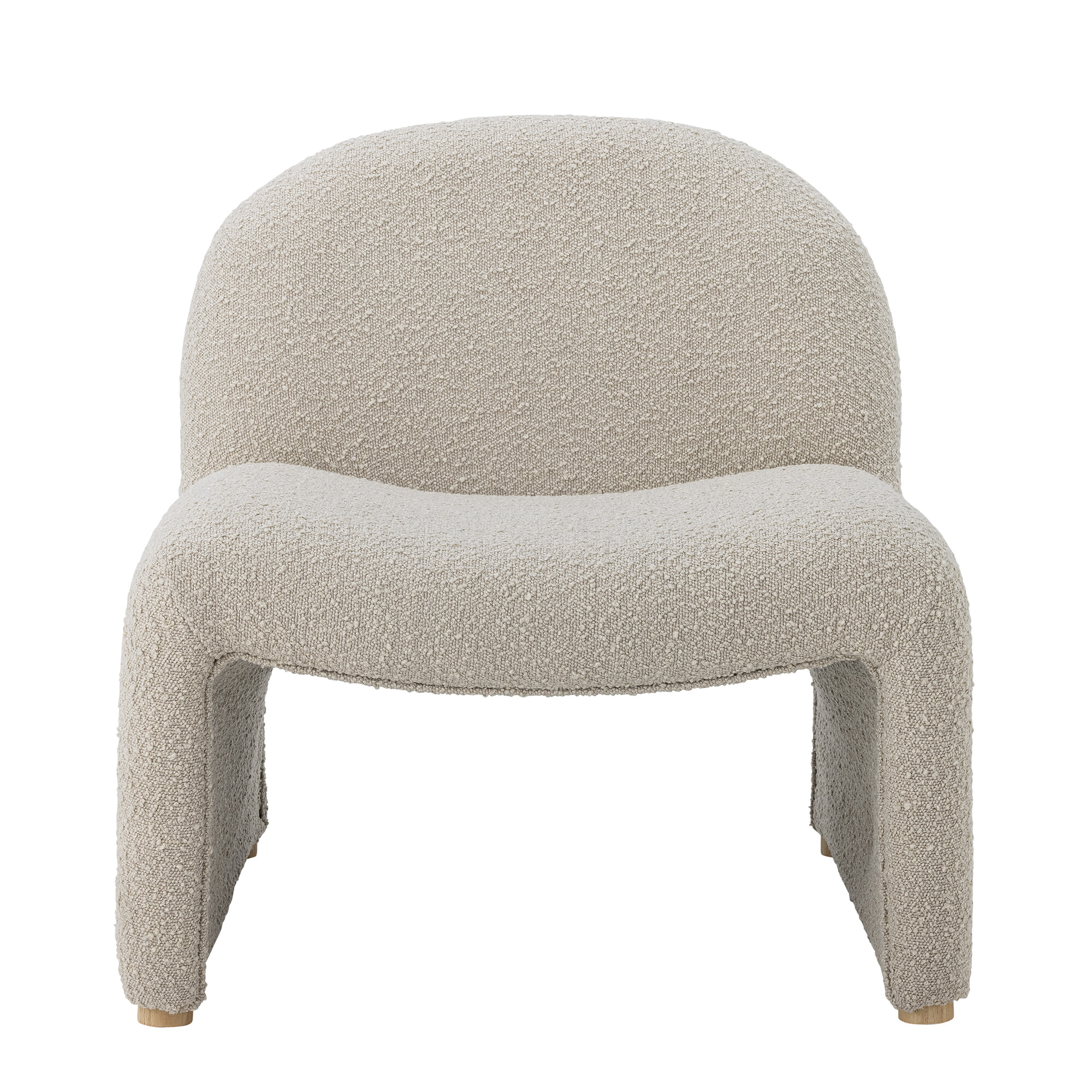 Bloomingville Fauteuil Neel Bouclé - Naturel