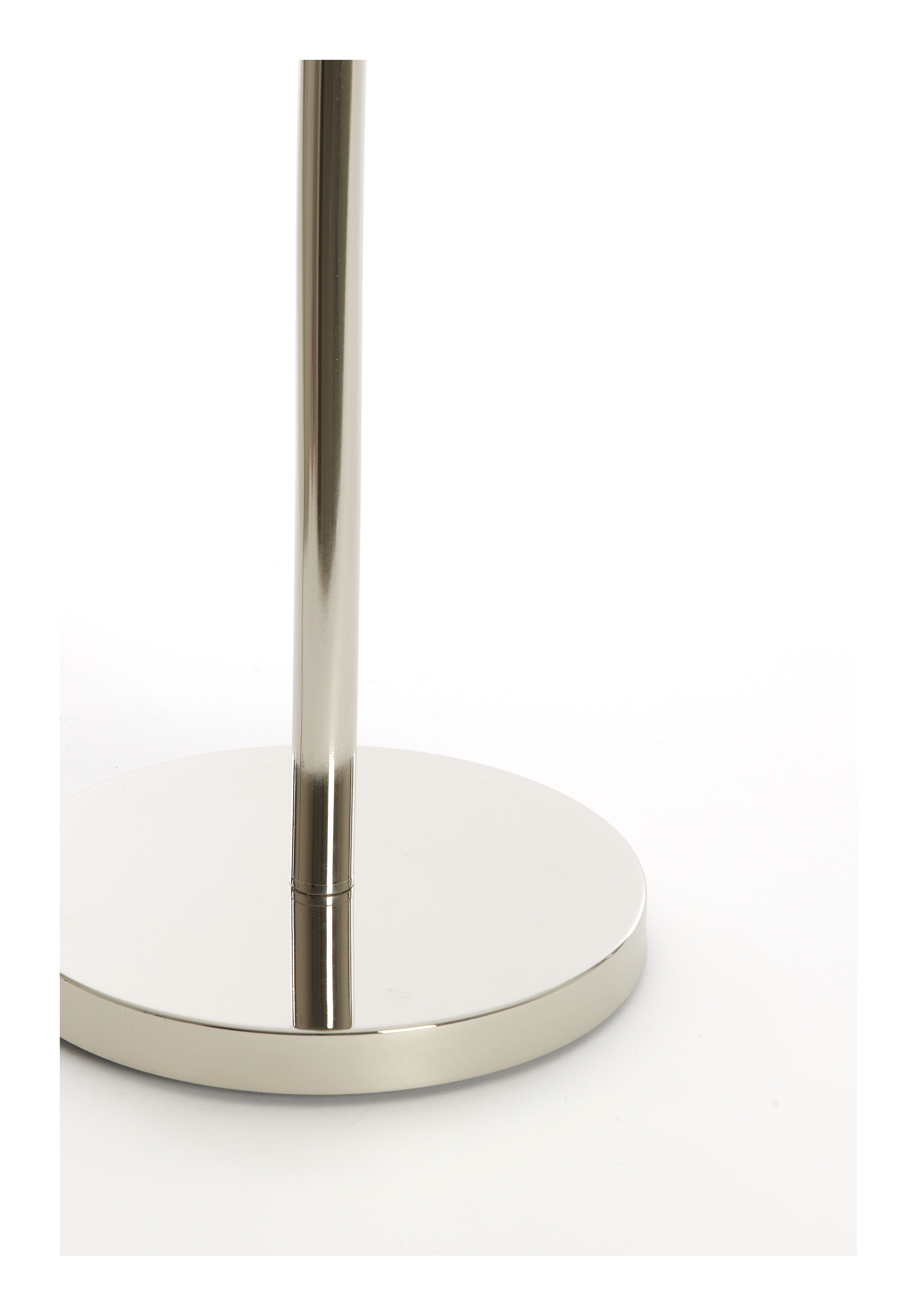 Light & Living Vloerlamp 'Washington' 149cm, kleur Nikkel (excl. kap)