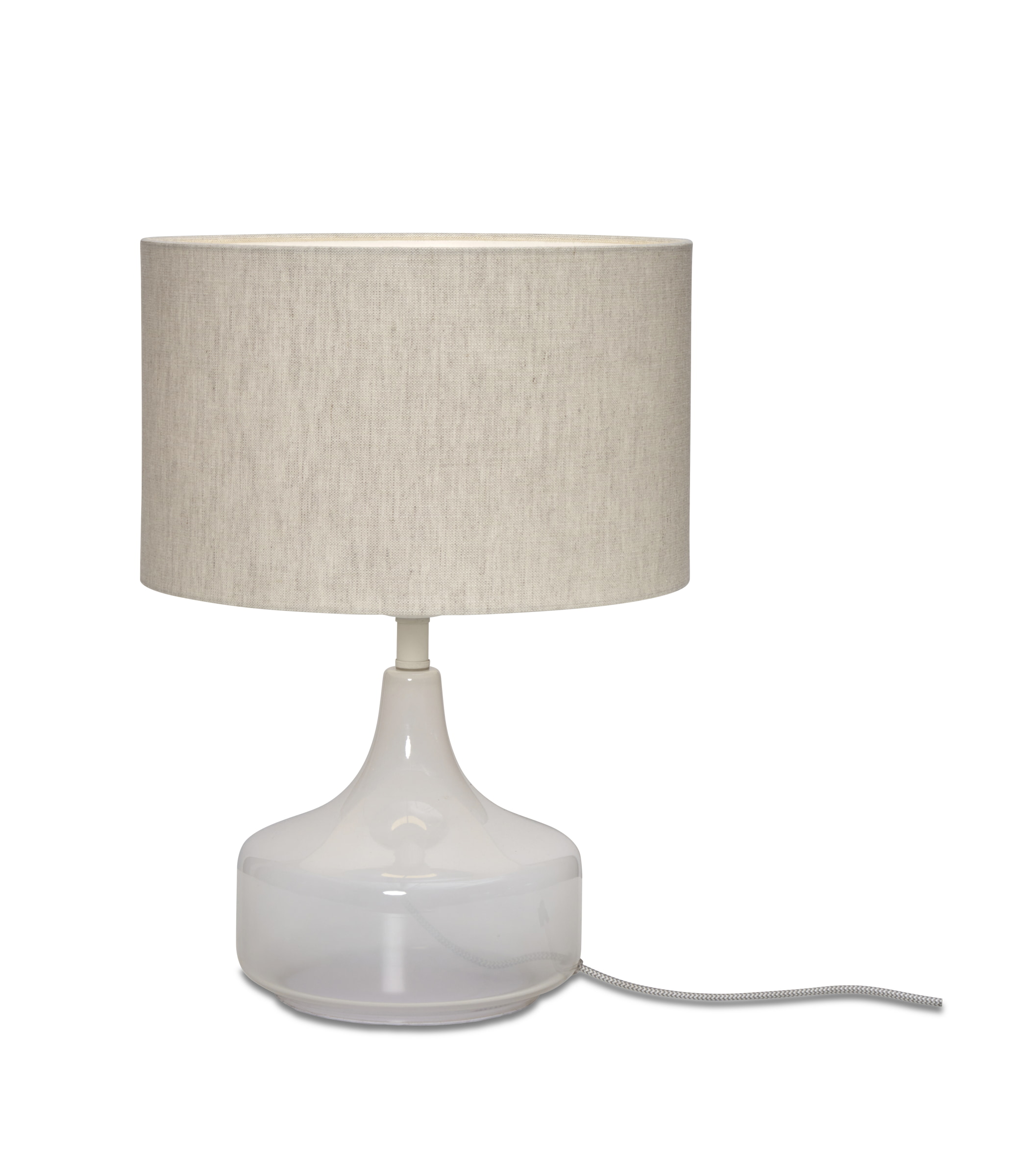 its about RoMi Tafellamp 'Reykjavik' Linnen, 46cm, kleur Beige