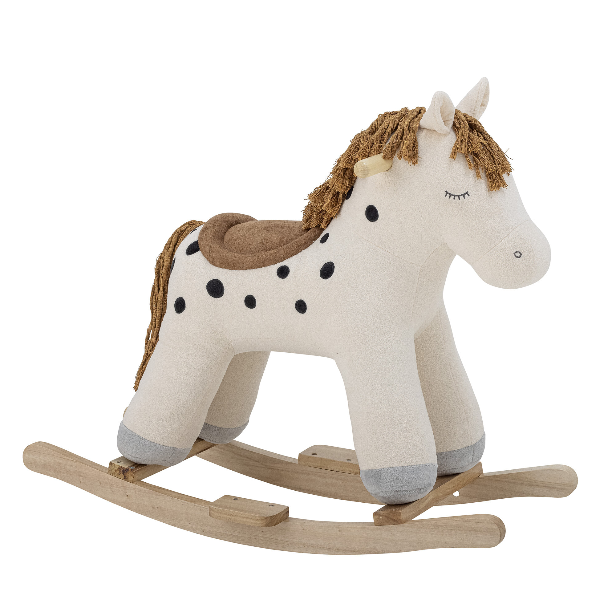Bloomingville MINI Hobbelpaard Merlen Paard - Wit