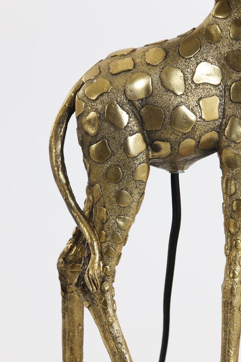 Light & Living Tafellamp 'Giraffe' 68cm, kleur Zwart