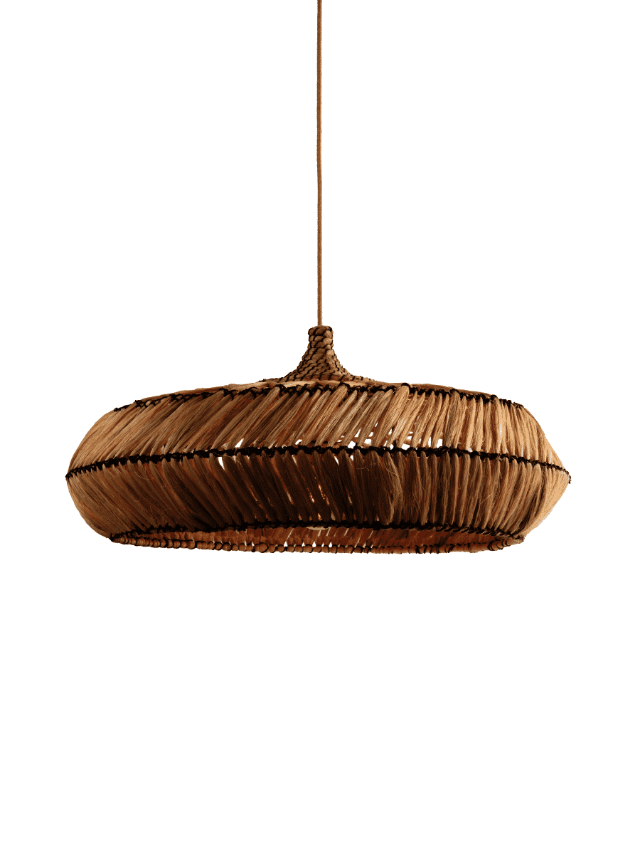 GOOD&MOJO Hanglamp 'Rinjani' Abaca, 70cm