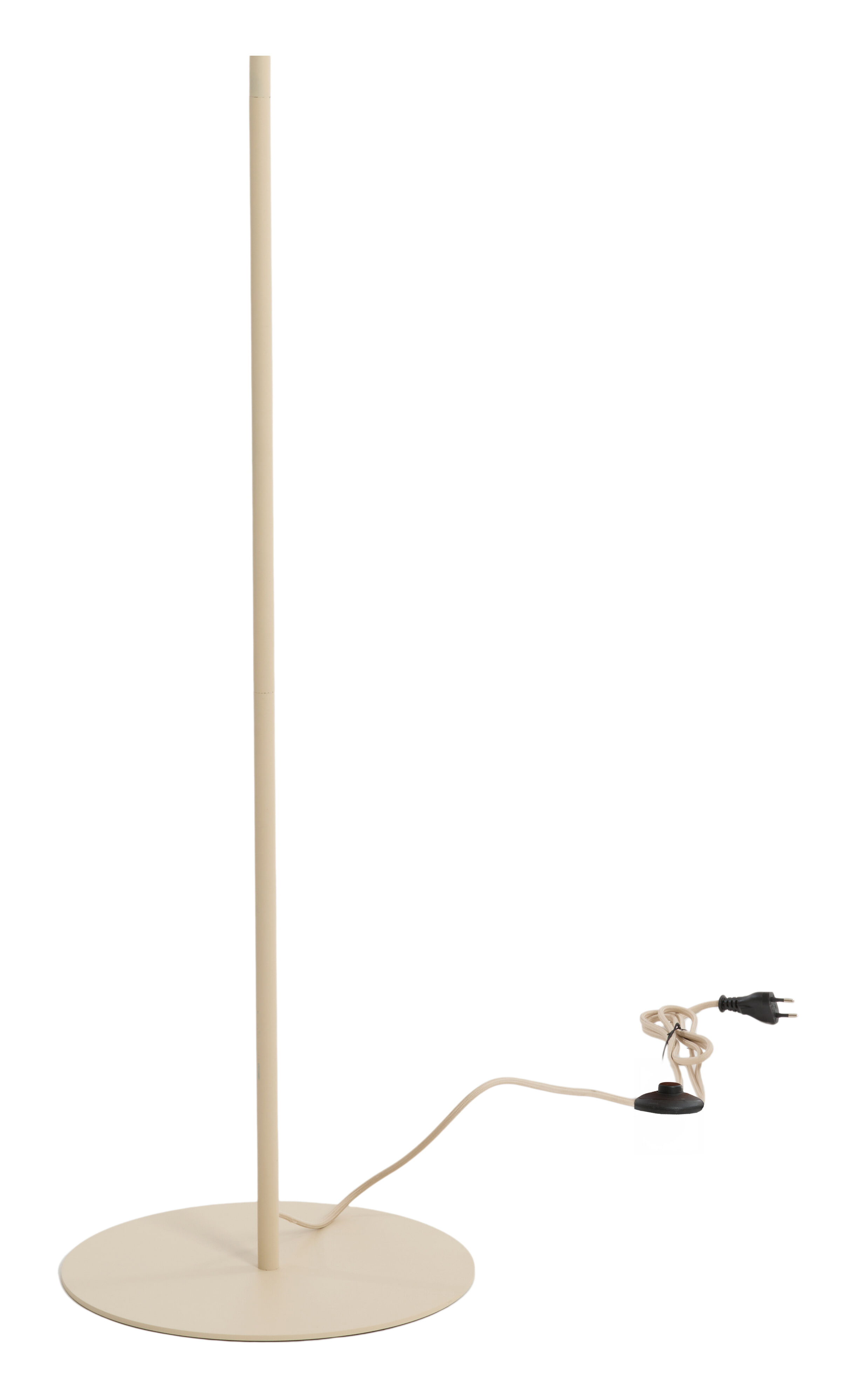 Light & Living Vloerlamp 'Renato' 135cm, kleur Zand (excl. kap)
